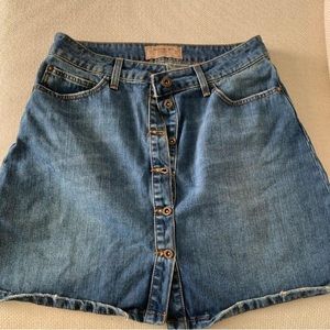 Zara Vintage Denim Skirt